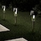 Nature Spring Set of 12 Solar Path 12.2-inch Stainless Steel Outdoor Stake Lighting for Garden, Patio (Silver) 223878YCB - alternate 1